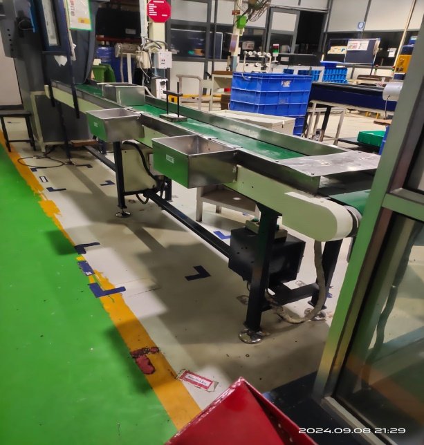 Industrial conveyor fabricated by Shivansh Enterprises